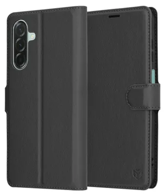 Obrázek produktu pro Techsuit Leather Folio – pouzdro pro Samsung Galaxy A26 5G – černé