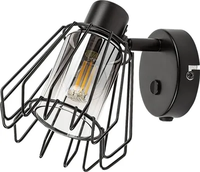 Image de Rabalux 73067 Spots lampes Emerencia E14 1x MAX 40 métal verre noir