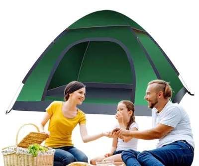Produktbild von Schnell aufzubauendes Pop-up-Zelt für 1 Person mit UV-Schutz, leicht & kompakt
