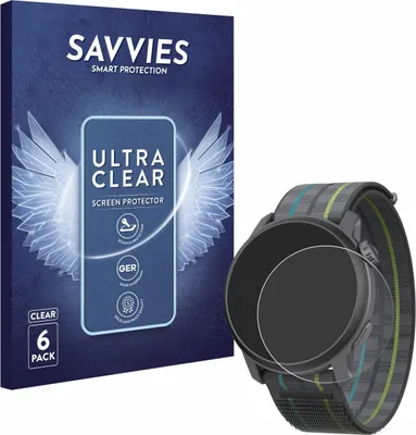 Produktbild von 6x Für Coros Pace 3 Schutzfolie Savvies Displayschutz Display Schutz Folie Klar Transparent