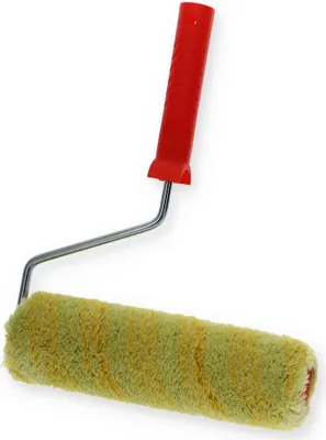 Produktbild von Farbrolle Polyamid 18mm mit Bügel 25 cm Maler Streich Rolle Farb Walze Lack