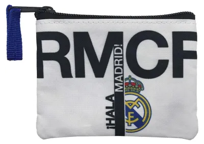Produktbild von Real Madrid Geldbörse 12,5x9x1cm Portemonnaie mit Reißverschluss