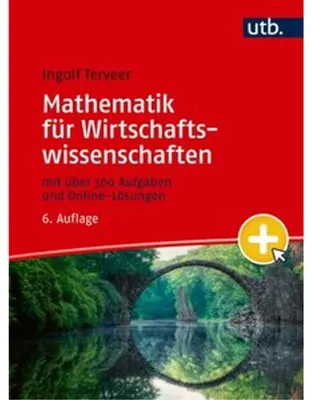 Immagine prodotto di Mathematik für Wirtschaftswissenschaften