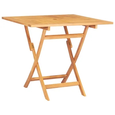 Productafbeelding van Tuintafel inklapbaar 85x85x76 cm massief teakhout