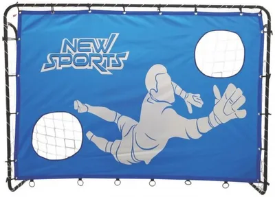 Produktbild von NSP Fußballtor mit Torwand 213x152x76cm