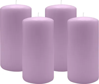 Produktbild von 2er Set Adventskranzkerzen Mittelflieder Ø 100 x 300 mm
