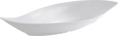 Produktbild von APS 84200 Schale LEAF, 42 x 19,5 cm, Höhe 6,5 cm, 1 Liter, Melamin, weiß