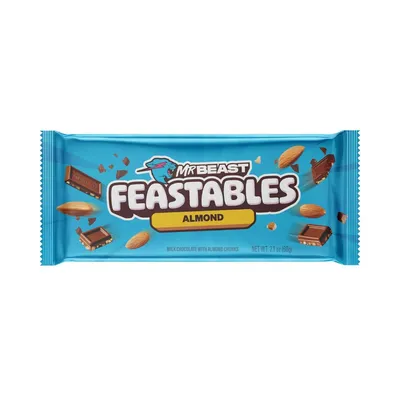 Produktbild von MrBeast Feastables Almond (10 x 60g)