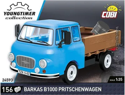 Produktbild von Cobi-24593 - 156 Pcs Youngtimer /24593/ Barkas B1000 Pritsche