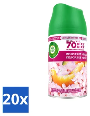 Produktbild von 20 x Air Wick Freshmatic Nachfüller Sommerglück - 250 ml - Vorteilspackung - 20 Stücke