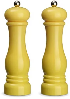 Image de Moulins à épices en céramique et en plastique ABS - 21 cm - pour le poivre, le sel et le piment