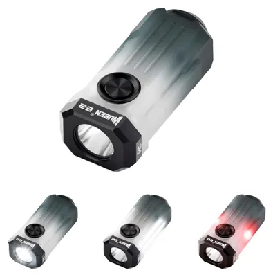 Immagine prodotto di Mini torcia ricaricabile, compatta 3-in-1, lampada a LED da portachiavi