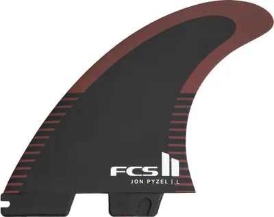 Produktbild von FCS Finnen Ii Pyzel Pc Tri Retail black/shiraz Medium (60-80kg)