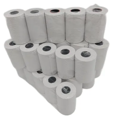 Produktbild von Amazon Basics Quittungsrollen Thermopapier Bürobedarf 57 mm x 40 mm Groß