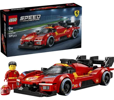 Obrázok produktu pre LEGO Speed Champions Ferrari 499P, Stavebnica, 9 rok / roky, Plast, 329 kusov, 356 g