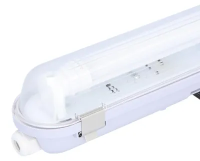 Image de HOFTRONIC - Lampe fluorescente LED 18W 120 cm IP65 3000K blanc chaud