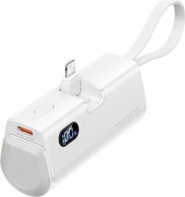 Image de Powerbank Vention FHRW0 Blanc 4800 mAh