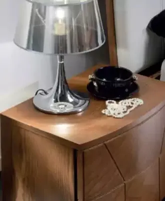 Produktbild von Schlafzimmer Set Bett 2x Nachttische Kommode Design Luxus neu 5tlg.