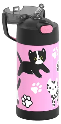 Immagine prodotto di THERMOS FUNTAINER, borraccia per bambini, 0,35 l, mantiene le bevande fredde per 12 ore, design carino