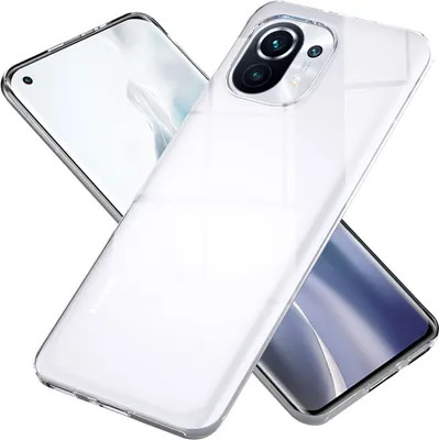 Obrázek produktu pro NALIA průhledné pouzdro na mobilní telefon pro Xiaomi Mi 11 5G, průhledný silikonový kryt pouzdra