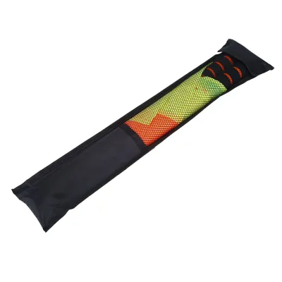 Obrázek produktu pro 2PCS Rozhodčí Linesman Vlajka s úložnou taškou pro sportovní zápas Fotbal Fotbal Hokejový trénink