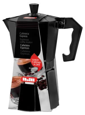 Zdjęcie produktu dla Ibili Express Aluminiowy Ekspres do Kawy Bahia Włoski 1 Filiżanka Srebrny Srebrny Jeden Rozmiar