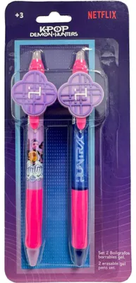 Image de Set de crayons Kpop Demon Hunters + gomme