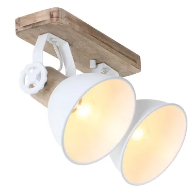 Productafbeelding van Besselink, model ST7969W, E27, 2 lampen, LED, wit