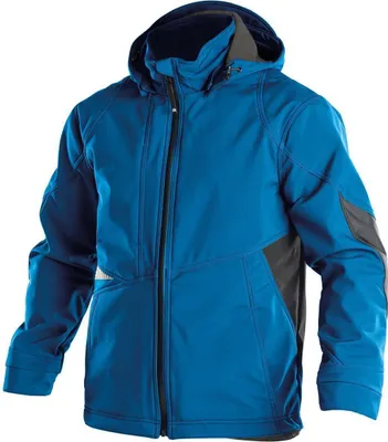 Produktbild von DASSY Softshelljacke GRAVITY Gr. XS blau/anthrazit