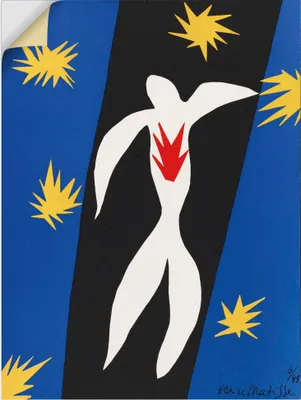 Produktbild von ARTland Wandbild, selbstklebend Der Sturz des Ikarus. 1943 Größe: 60x80 cm