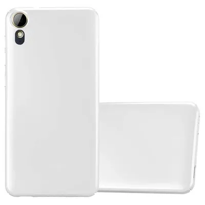 Zdjęcie produktu dla Pokrowiec Cadorabo do HTC Desire 10 LIFESTYLE / Desire 825 w srebrnym, twardym etui na telefon komórkowy