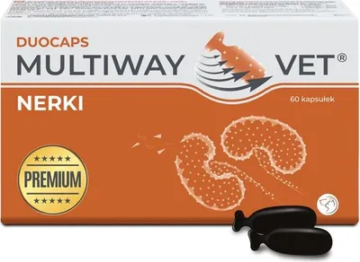 Obrázok produktu pre JM SANTE MULTIWAY VET DUOCAPS obličkové kapsule pre mačky 60 kapsúl