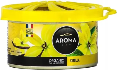 Zdjęcie produktu dla Aroma Car Organiczny odświeżacz powietrza Wanilia