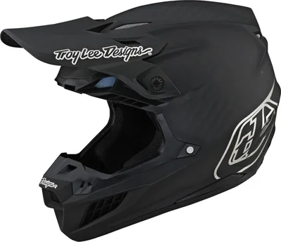 Produktbild von Troy Lee Designs Motocross Helm SE5 ECE Carbon Mips, Stealth - Schwarz Chrome, S