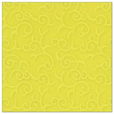 Produktbild von Servietten "ROYAL Collection" 1/4-Falz 40 cm x 40 cm limonengrün "Casali"