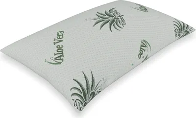 Produktbild von Hochwertiger Aloe Vera Kissenbezug aus 100% Polyester, 40 x 80 cm