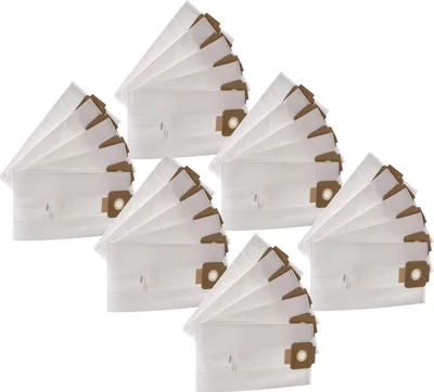 Produktbild von vhbw 30x Staubbeutel Ersatz für Sprintus 106.013, 106013 für Staubsauger - 44cm x 24cm Weiß