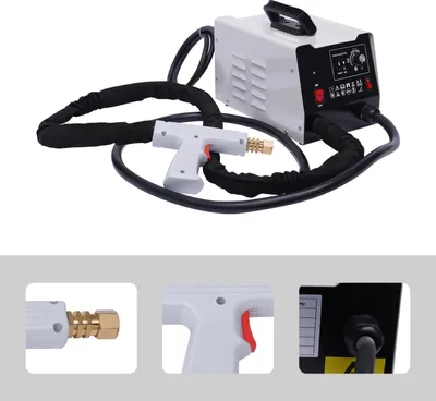Produktbild von Karosserie Dellenreparatur-Set - Punktschweißgerät/Spotter - 3500A - 3 kW - 220V - Auto-Induktion - Für Stahlkarosserie