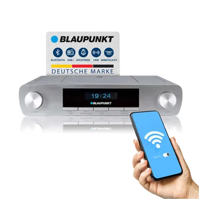 Produktbild von BLAUPUNKT KRD 30 Küchen-Unterbauradio mit DAB+ & Bluetooth - silber