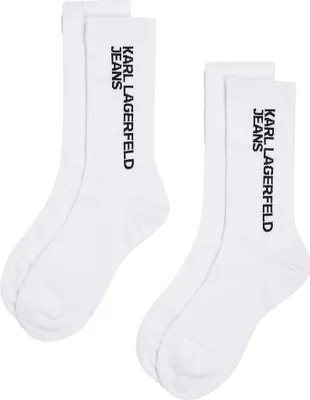 Produktbild von Karl Lagerfeld A1w47053 Socken 2 Paare Weiß EU 40-45 Frau Weiß EU 40-45