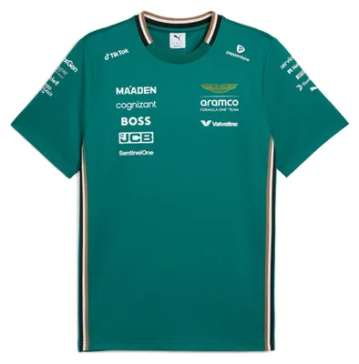 Produktbild von Aston Martin T-Shirt, Team, Puma, grün M