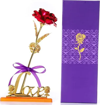 Produktbild von Rote Rose - Geschenk für eine Frau