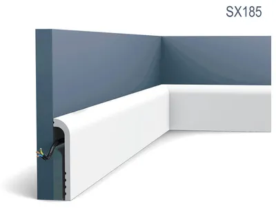 Produktbild von Orac Decor SX185 LUXXUS CASCADE Sockelleiste Zierleiste Stuckleiste 2 m