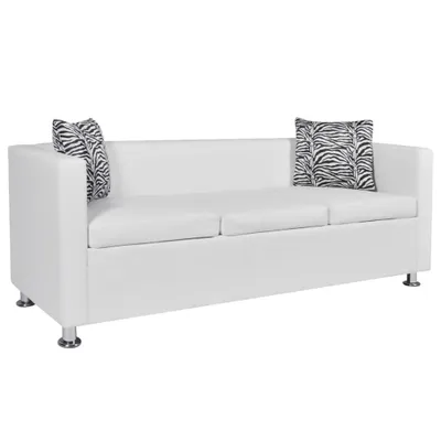 Zdjęcie produktu dla VidaXL 242211, Biały, Bawełna, Poliester, 1700 mm, 625 mm, 630 mm, 151 cm