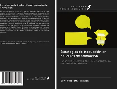 Produktbild von Übersetzungsstrategien in Animationsfilmen