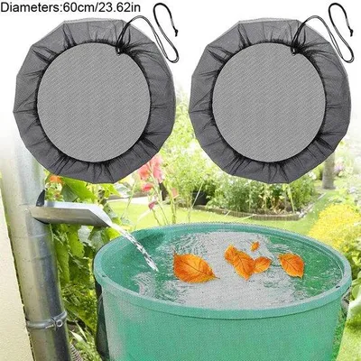 Obrázok produktu pre Kryt na dažďovú rúru 60 cm s elastickou páskou – sada 2 kusov