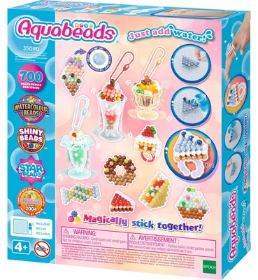 Produktbild von Aquabeads 35090, Bastelset für Kinder, 4 Jahr(e), Kunststoff, Mehrfarbig, 1 Stück(e)