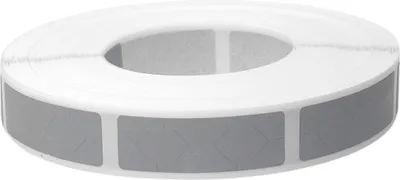 Obrázek produktu pro Stírací samolepky OBČASNÉ 10x30mm ŠEDÉ x1000