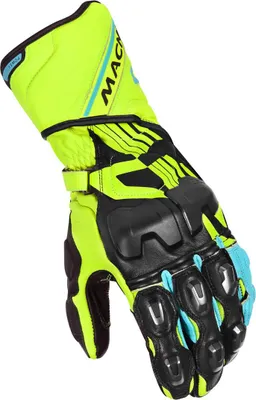 Zdjęcie produktu dla Rękawice motocyklowe Macna Powertrack, żółto-czarne, 3XL