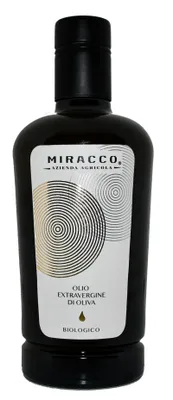 Produktbild von Italienisches natives Olivenöl extra – , hergestellt in Kalabrien – kaltgepresst – 500 ml